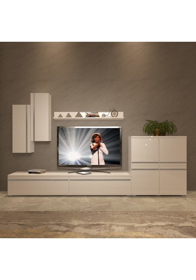 Decoraktiv Eko 6 Mdf Std Tv Ünitesi Tv Sehpası Beyaz