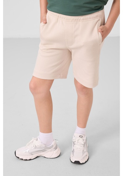 Tommylife Standart Fit Basic 2li Paket Bej-kiremit Erkek Çocuk Şort - 11293 Bej-kiremit