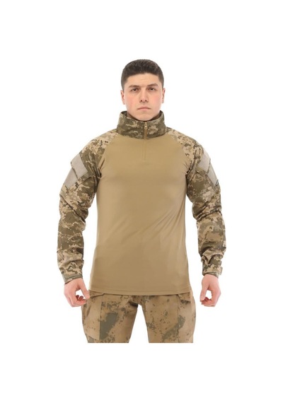 Grey Cat Single Sword Dirseklik Tasarımlı Polo Yaka Erkek Combat Tişört Kamp Giysisi Askeri Tarz Rahat Kesim Çok Renkli