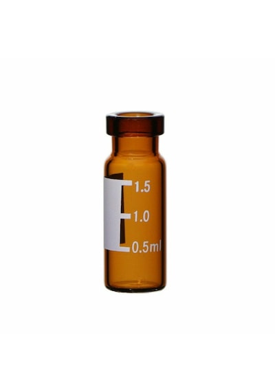 Borox Cam Vial Crimp Kapaklı Nd11 - Ptfe Septa - Amber 2ml - 100