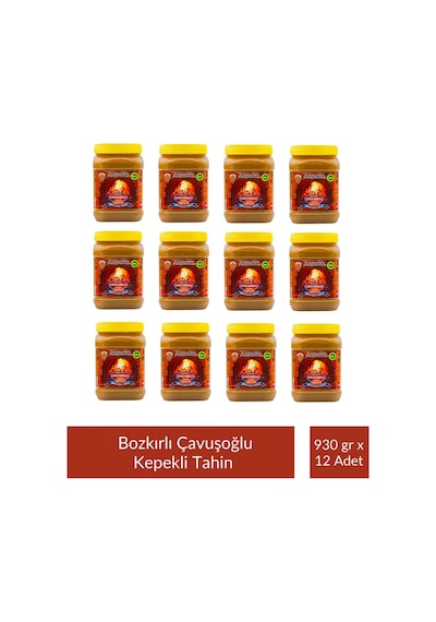 Odun Ateşinde Bozkır Tahini Kepekli 12'li Paket