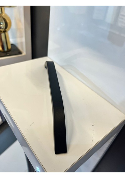 Boğaziçi Metal Kulp 128mm Mat Siyah Dolap Kapak Modern Çekmece Mobilya Tv Ünite Komidin Vestiyer Mat Siyah