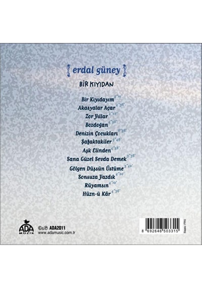 Erdal Güney - Bir Kıyıdan (Cd)