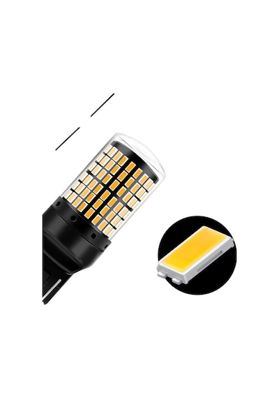 P21w 144 Led Canbus Geri Vites Ampulü Turuncu