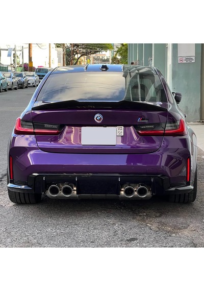 Bmw G20 Psm Bagaj Üstü Spoiler Parlak Siyah Spoyler Plastik İthal 2019-2022