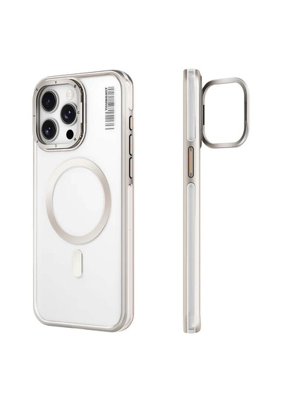 Apple Uyumlu iPhone 14 Pro Max Kılıf Magsafe Şarj Özellikli Youngkit Crystal Grid