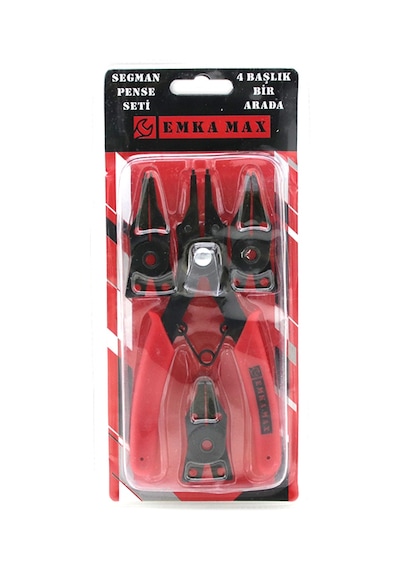 Segman Pense Seti 4in1 İç/dış Kelepçe Değiştirilebilir Başlık Belirtilmemiş