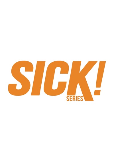 Sick Series Araba Sticker 17x17 Cm Turuncu