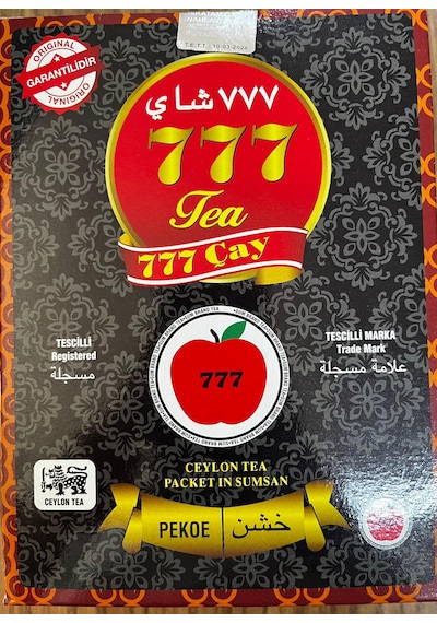 777 Siyah İthal Çay Kutu 400 G