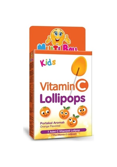 Multi Ball Kids Vıtamın C Lollıpops