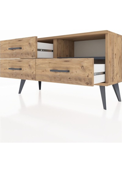 Arges Şifonyer Tek Raflı 3 Çekmeceli 88x30x48 Çam-antrasit/çam Antrasit/çam Arges Şifonyer Tek Raflı 3 Çekmeceli 88x30x48 Çam-antrasit/çam Antrasit/çam