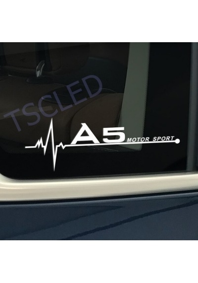 A5 Kelebek Cam Audi Oto Araba Sticker