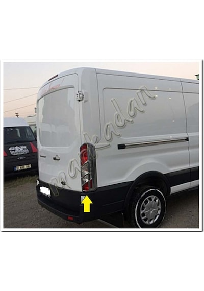 Ford Transit Krom Stop Çerçevesi 2014 Sonrası 2 Parça Abs Krom