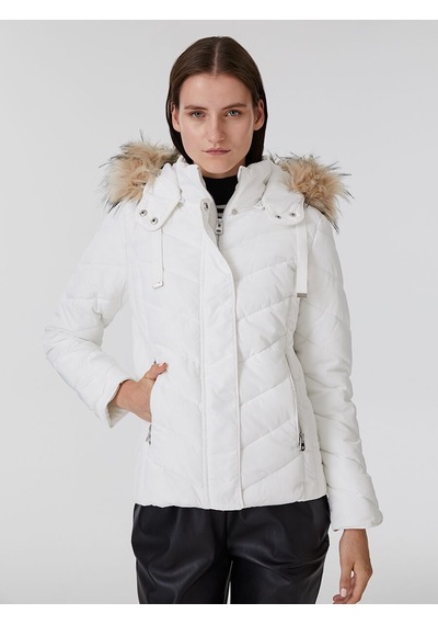 LOFT Regular Fit Kadın Mont Lf2030687 Q1.v1 Beyaz