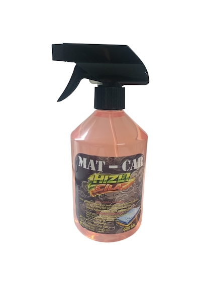 Mat-car Hızlı Cila 500 Ml Su İtici Oto Bakım Spreyi Boya Koruyucu Yüksek Parlaklık Uzun Süre Etkili