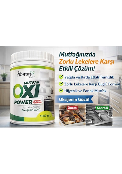 Oxı Power Mutfak Kutu 1050 G