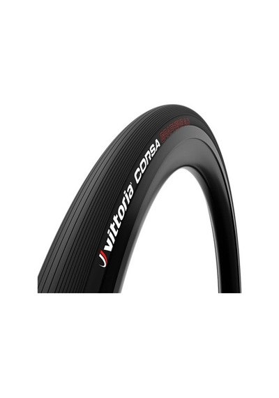 Vittoria Road Corsa Tubeless Ready 700x25 G2.0 Dış Lastik Siyah
