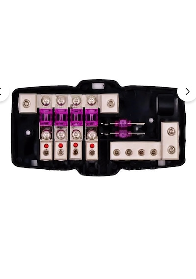 Foxus Audiomax 4 Giriş 4 Çıkış Blok Dağıtıcı 100 Pas