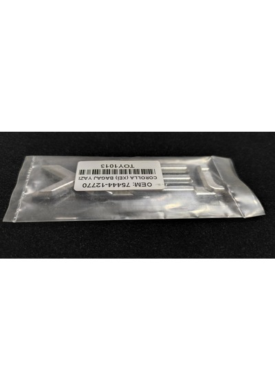 Xei Yazı- 1 Adet Yüksek Kalite Krom Kaplama İthal