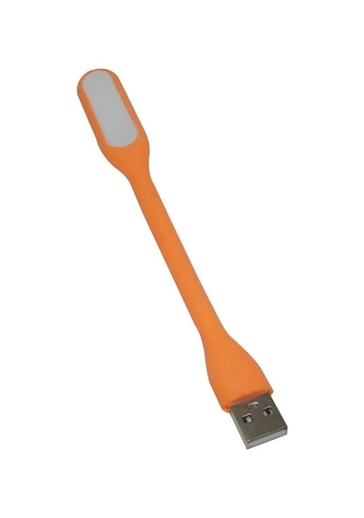 Zhltools Mini Taşınabilir Usb Led Lamba Otomobil Usb Lamba Turuncu