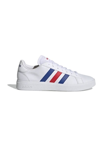 Adidas Grand Court Base 2.0 Erkek Beyaz Sneaker Çok Renkli
