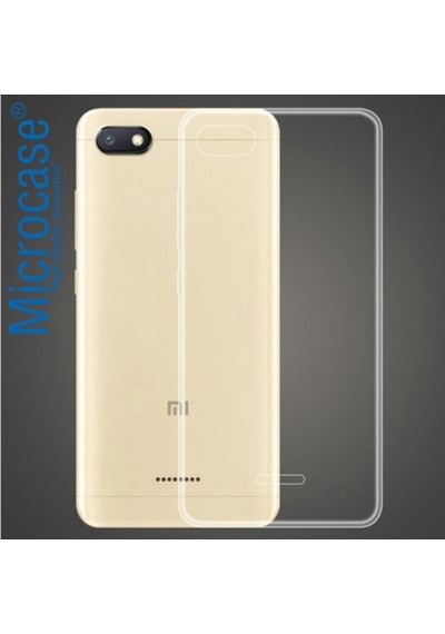 Microcase Xiaomi Redmi 6A Ince 0.2 Mm Soft Silikon Kilif+Tempered 277552172 - Seçenek / Cam Koruma-Cam Istiyorum