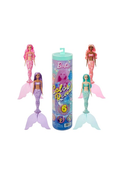 Jmw61 Barbie Color Reveal - Barbie Deniz Kızı Bebekler