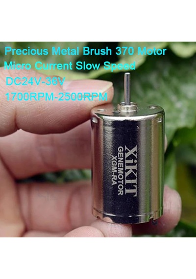 XGM-RA DC Motor 2100 Rpm Micro Akım Nikel Kaplama Metal Fırça