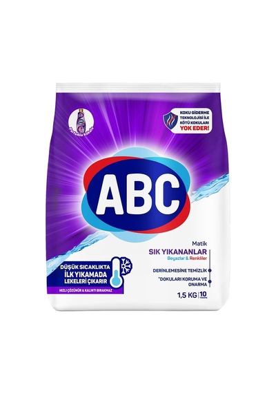 Deterjan Matik Sık Yıkayanlar 1,5 Kg
