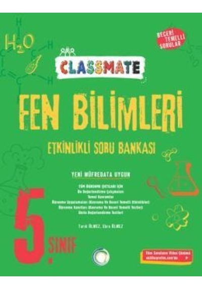 5. Sınıf Fen Bilimleri Soru Bankası Classmate İadesizdir