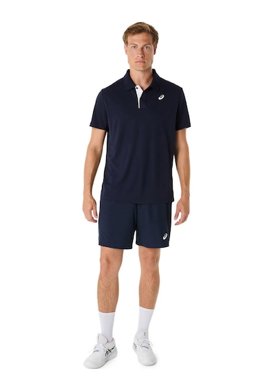 Asics Court Polo Erkek Lacivert Kısa Kollu Tshirt 2041a340-400 Lacıvert
