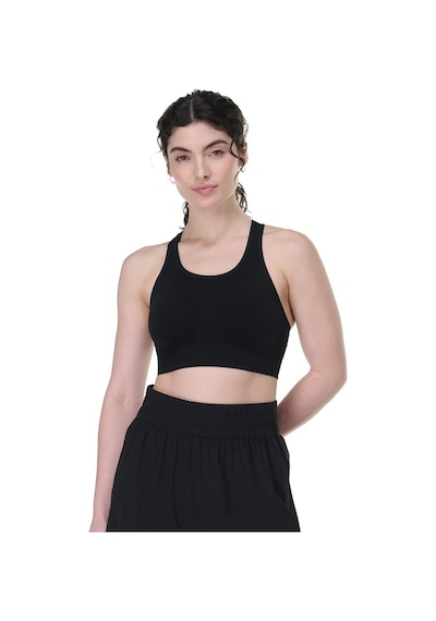 Sweaty Betty Sweaty Betty Stamina Seamless Sports Bra Kadın Siyah Fitness Bra Blk Siyah