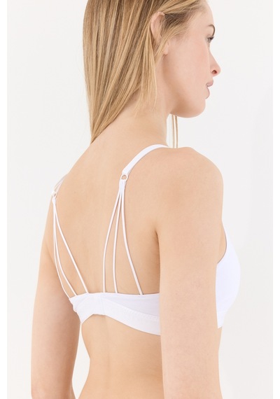Naphor Touch Beyaz Askı Detaylı Bralet Sütyen