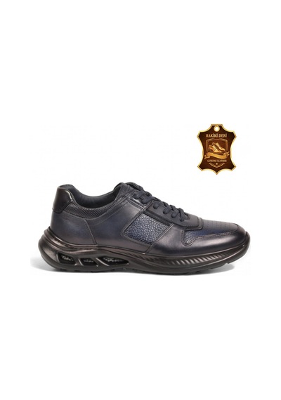 Komcero Kauçuk Tabanlı Bağcıklı Sneaker Lacivert Hakiki Deri Erkek Casual Ayakkabı Hz2461-2522 Komcero Kauçuk Tabanlı Bağcıklı Sneaker Lacivert Hakiki Deri Erkek Casual Ayakkabı Hz2461-2522