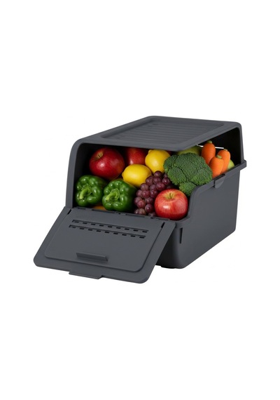 Technow Motek Mt-40 S-box 8 Litre Çok Amaçlı Organizer Düzenleyici Antrasit 1 Adet Gri