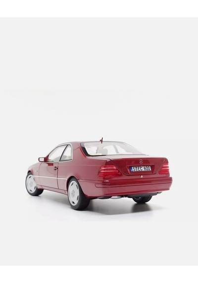 Norev 1:18 1998 Mercedes Benz Cl 600 Coupe C140 Bordo Model Araba