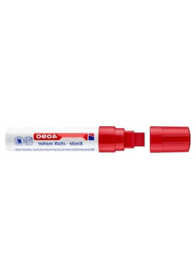 Kırmızı Tebeşir Kalemi - 4-15 Mm Kesik Uç 124-Pembe