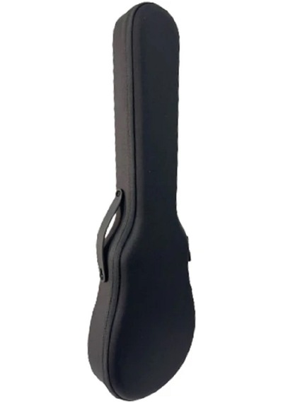 Carbon Fiber Ukulele Tam Profesyonel Ful Set Mat Siyah