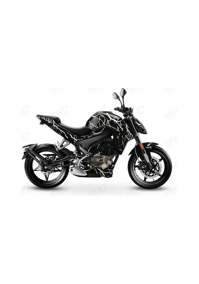 Cf Moto 250 Nk Şimşek Parçalı Kaplama Folyo Tasarım3