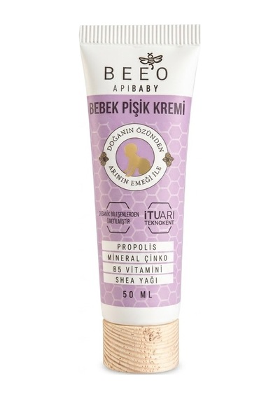 Pişik Önleyici Krem & Doğal Naturel Apibaby Propolisli 50ml