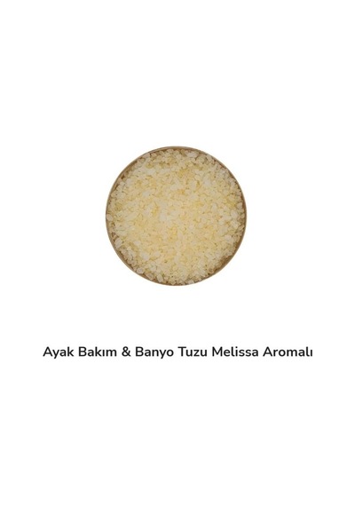 Ayak Bakım Ve Banyo Tuzu 1 Kilo Melisa Aromalı