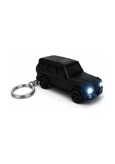 Metal Arazi Aracı Tasarımlı Gazlı Anahtarlıklı Çakmak Alev Ayarlı Dekoratif Model Siyah