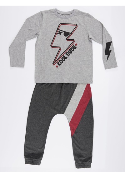 Cool Korsan Erkek Çocuk T-shirt Pantolon Takım