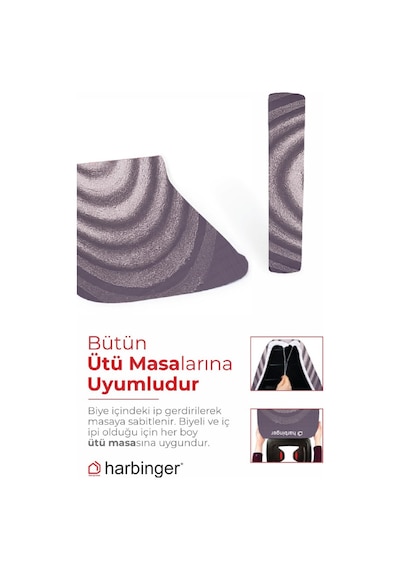 Devecioğlu Ütü Masası Kılıfı 130x46 Cm Keçe Katmanlı, Isıya Dayanıklı Diğer