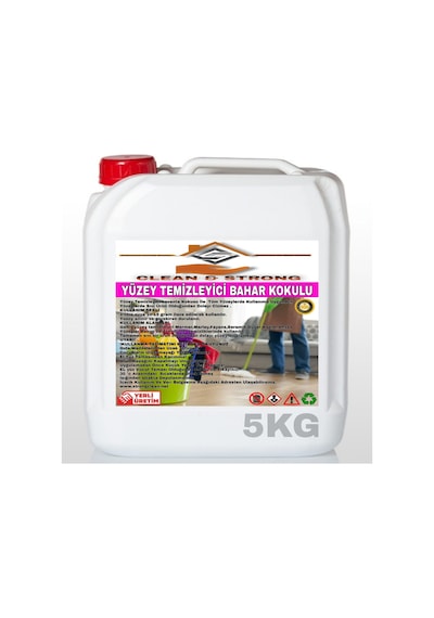 Strong&Clean Yüzey Temizleyici Bahar Kokulu 5 KG