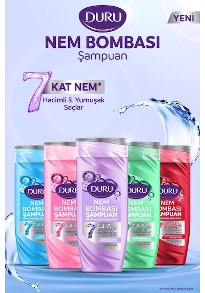 Duru Tüm Saçlar İçin Şampuan 4x400 Ml