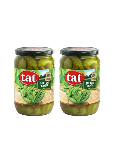 Tat Sultani Bamya Konserve 720 Ml 2 Li Yeni Ambalaj