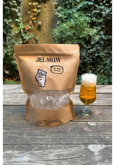 Jel Mum 1kg Şeffaf