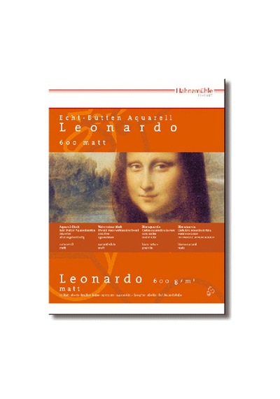 Hahnemühle Leonardo Suluboya Blok 600G 30X40 Cm 10 Sayfa Hr6956