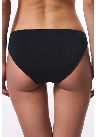 Penti Siyah Slip Orta Bel Bikini Altı
